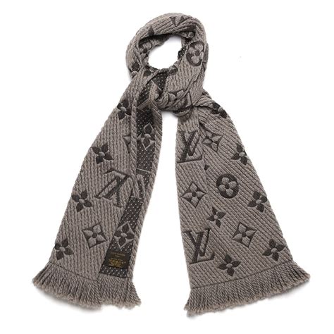 lv logomania scarf